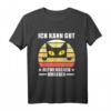 Ich kann gut Mitmenschen umgehen Katzen T-Shirt – Lustiges Geschenk für Katzenliebhaber und Katzenbesitzer