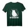 Lustiges Katzen Meme T-Shirt gegen Smalltalk – Ironisches Shirt für mehr Ruhe & klare Ansagen