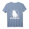 Lustiges Katzen Meme T-Shirt gegen Smalltalk – Ironisches Shirt für mehr Ruhe & klare Ansagen