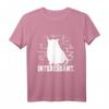 Lustiges Katzen Meme T-Shirt gegen Smalltalk – Ironisches Shirt für mehr Ruhe & klare Ansagen
