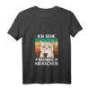 Damen Büro Humor T-Shirt mit V-Ausschnitt - Sarkastisches Geschenk für Kollegen, Morgenmuffel & Freunde zum HapFrog