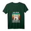 Damen Büro Humor T-Shirt mit V-Ausschnitt - Sarkastisches Geschenk für Kollegen, Morgenmuffel & Freunde zum HapFrog