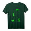 Niedliche Katzen mit Musiknoten T-Shirt – Lustiges Geschenk für Musikliebhaber, Musiker, Band und Chor Fans zu Weihnachten & Geburtstag