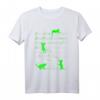Niedliche Katzen mit Musiknoten T-Shirt – Lustiges Geschenk für Musikliebhaber, Musiker, Band und Chor Fans zu Weihnachten & Geburtstag