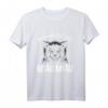 Mein Therapeut Sagt Miau Miau Katzen Spruch T-Shirt – Lustiges Tiermotiv für Katzenliebhaberinnen & Katzenmamas