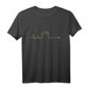 Schrödingers Katze Herzschlag T-Shirt – Wissenschaftliches Fashion-Statement für Physikfans und Science-Enthusiasten