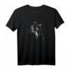 Damen Katzen Cat Love T-Shirt - Lustiges Katzenmotiv mit High-Five, Liebe und Peace, Perfekt als Geschenk für Katzenliebhaberinnen, Mamas, Väter und Freunde