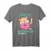 Naschkatze positiv getestet - Lustiges Katzen T-Shirt mit Süßigkeiten, Donut & Kätzchen Motiv für Humor & Spaß