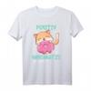 Naschkatze positiv getestet - Lustiges Katzen T-Shirt mit Süßigkeiten, Donut & Kätzchen Motiv für Humor & Spaß