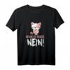 Bevor du fragst NEIN Katze T-Shirt - Lustiges Geschenk für Katzenliebhaber, Haustierbesitzer und Tierfreunde zu Weihnachten & Geburtstag