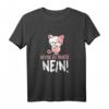 Bevor du fragst NEIN Katze T-Shirt - Lustiges Geschenk für Katzenliebhaber, Haustierbesitzer und Tierfreunde zu Weihnachten & Geburtstag