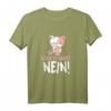 Bevor du fragst NEIN Katze T-Shirt - Lustiges Geschenk für Katzenliebhaber, Haustierbesitzer und Tierfreunde zu Weihnachten & Geburtstag