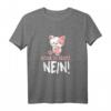 Bevor du fragst NEIN Katze T-Shirt - Lustiges Geschenk für Katzenliebhaber, Haustierbesitzer und Tierfreunde zu Weihnachten & Geburtstag
