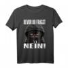 Lustiges Katze Spruch T-Shirt – Bevor Du Fragst Nein! Witziges Statement für Morgenmuffel, Nachtschichtarbeiter & Katzenliebhaber