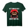 Lustiges Katzen Spruch T-Shirt – Ironisches Statement für Morgenmuffel, Schichtarbeiter & Katzenliebhaber
