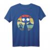 Süße Retro Katze Sonnenuntergang Katzen Jahrgang Vintage T-Shirt – Perfektes Geschenk für Katzenliebhaber zu Geburtstag & Weihnachten