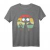 Süße Retro Katze Sonnenuntergang Katzen Jahrgang Vintage T-Shirt – Perfektes Geschenk für Katzenliebhaber zu Geburtstag & Weihnachten