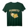 Purrito Katze in Burrito Kawaii Mexikanisches Katzen T-Shirt – Lustiges Design für Katzen- und Burrito-Fans