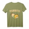 Purrito Katze in Burrito Kawaii Mexikanisches Katzen T-Shirt – Lustiges Design für Katzen- und Burrito-Fans