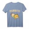 Purrito Katze in Burrito Kawaii Mexikanisches Katzen T-Shirt – Lustiges Design für Katzen- und Burrito-Fans