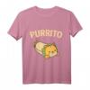 Purrito Katze in Burrito Kawaii Mexikanisches Katzen T-Shirt – Lustiges Design für Katzen- und Burrito-Fans