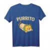 Purrito Katze in Burrito Kawaii Mexikanisches Katzen T-Shirt – Lustiges Design für Katzen- und Burrito-Fans