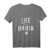 Life is better with Lucifer Katzen Geschenk T-Shirt – Individuelles personalisiertes Katzen Namens-T-Shirt für Katzenbesitzer und Liebhaber, ideal zu Weihnachten & Geburtstagsgeschenken