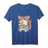Japanisches Kawaii Anime Katze Ramen T-Shirt - Niedliches Motiv für Anime- und Katzenliebhaber