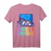 Offizielles Katzen Schlafshirt mit lustigem Spruch – Perfektes Geschenk für Katzenfans, Teenager & Liebhaber