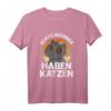 Echte Männer Haben Katzen Katzenliebhaber Katzenpapa T-Shirt - Lustiges Geschenk für Katzenfans und Katzenpapa