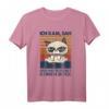 Lustiges Katzen T-Shirt – Ich kam, sah und hatte direkt keinen Bock, witziges Fun Shirt für Katzenliebhaber