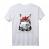 Abstand Halten! Katzenmaske mit Maine Coon Kätzchen - Humorvolles T-Shirt für Katzen- und Maskenliebhaber