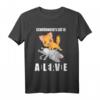 Dead & Alive Schrödingers Katze CPR Katzen T-Shirt – Lustiges Physik-Design für Quantenphysik Fans, Lehrer & Wissenschaftsbegeisterte