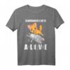 Dead & Alive Schrödingers Katze CPR Katzen T-Shirt – Lustiges Physik-Design für Quantenphysik Fans, Lehrer & Wissenschaftsbegeisterte
