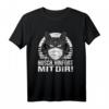 Husch Hinfort Mit Dir Du Unnötiger Sozialkontakt Katze T-Shirt – Lustiges Geschenk für Katzenliebhaber und Abstandshüter