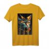 Coole Katze Geometrisch Polygon Style | Katzen T-Shirt für Katzenliebhaber und Tierfreunde – Stylisches Geschenk