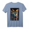 Coole Katze Geometrisch Polygon Style | Katzen T-Shirt für Katzenliebhaber und Tierfreunde – Stylisches Geschenk
