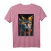Coole Katze Geometrisch Polygon Style | Katzen T-Shirt für Katzenliebhaber und Tierfreunde – Stylisches Geschenk