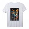 Coole Katze Geometrisch Polygon Style | Katzen T-Shirt für Katzenliebhaber und Tierfreunde – Stylisches Geschenk