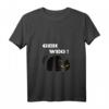 Damen GEH WEG! Lustiges Katzen Spruch T-Shirt mit V-Ausschnitt – Perfektes Geschenk für Katzenliebhaber, Humorvolle Damen und Herren