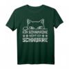 Ich Schnarche Nicht Ich Schnurre Katzen Spruch Geschenk T-Shirt - Lustiges Katzenliebhaber Motiv für Weihnachten & Geburtstag