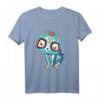 Dia de Los Muertos T-Shirt mit Katzen- und Zuckerschädel-Design – Perfekt für Tag der Toten, Halloween & Feierlichkeiten für Männer, Frauen & Kinder
