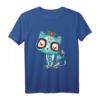 Dia de Los Muertos T-Shirt mit Katzen- und Zuckerschädel-Design – Perfekt für Tag der Toten, Halloween & Feierlichkeiten für Männer, Frauen & Kinder