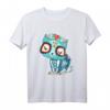 Dia de Los Muertos T-Shirt mit Katzen- und Zuckerschädel-Design – Perfekt für Tag der Toten, Halloween & Feierlichkeiten für Männer, Frauen & Kinder