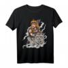 Freyja Göttin Viking Katze T-Shirt – Klassisch geschnitten, doppelt genähter Saum, ideal für Wikinger- und Mythologie-Fans