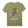 Freyja Göttin Viking Katze T-Shirt – Klassisch geschnitten, doppelt genähter Saum, ideal für Wikinger- und Mythologie-Fans