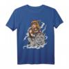 Freyja Göttin Viking Katze T-Shirt – Klassisch geschnitten, doppelt genähter Saum, ideal für Wikinger- und Mythologie-Fans