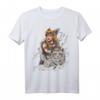 Freyja Göttin Viking Katze T-Shirt – Klassisch geschnitten, doppelt genähter Saum, ideal für Wikinger- und Mythologie-Fans