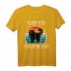 Lustiges Katzen-Geschenk T-Shirt mit Katzen-Silhouette – Perfekt für Tierliebhaber, Geburtstage & Weihnachten