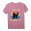 Lustiges Katzen-Geschenk T-Shirt mit Katzen-Silhouette – Perfekt für Tierliebhaber, Geburtstage & Weihnachten